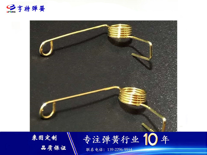 东莞镀金弹簧